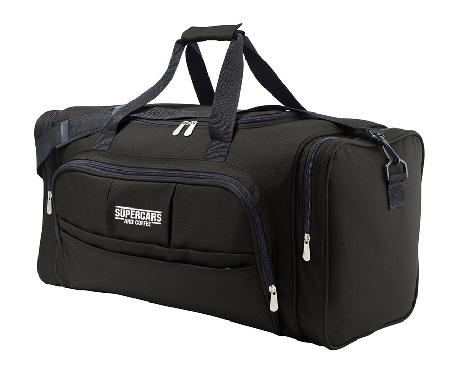 Supercars & Coffee Weekend Holdall Travel Bag